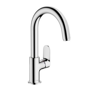 Смеситель для умывальника Hansgrohe Vernis Blend 100 с донным клапаном pop-up, хром (71554000)
