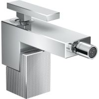 Смеситель для биде AXOR Edge с Push-open и алмазной огранкой, хром (46211000)