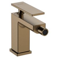 Змішувач для біде Hansgrohe Tecturis E із донним клапаном pop-up, бронза (73200140)