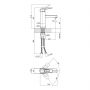 Смеситель для раковины Lidz Sofi 001F (k35) LDSOF001FCRM22006 Chrome