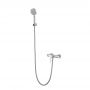 Смеситель для душа Lidz Aria 010 (с душевым гарнитуром) (k35) LDARI010NKS43361 Nickel