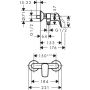Hansgrohe Logis 71600000 Смеситель для душа
