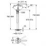Змішувач для ванни Grohe Essence 25248KF1