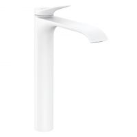 Змішувач для умивальника Hansgrohe Vivenis 250 з донним клапаном pop-up, білий матовий (75040700)