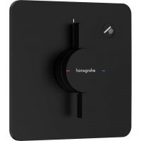 Змішувач прихованого монтажу Hansgrohe DuoTurn Q на 1 функцію, Matt Black (75614670)