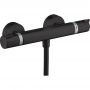 Термостат для душу Hansgrohe Ecostat, чорний матовий (13116670)