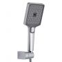 Смеситель для ванны Qtap Aries (c душевым гарнитуром) QTARI259CRM45559 Chrome