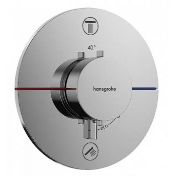 Термостат прихованого монтажу Hansgrohe ShowerSelect Comfort S на 1 функцію, Chrome (15553000)