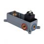 Смеситель для раковины Qtap Gemini скрытого монтажа QTGEM273BLM45694 Black Matt