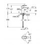 Змішувач для раковини Grohe Bauloop New 23337001