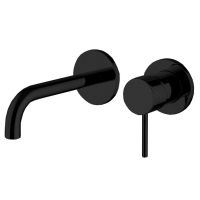 Смеситель для умывальника Fima Spillo Up F3051WLX9NS Black matt
