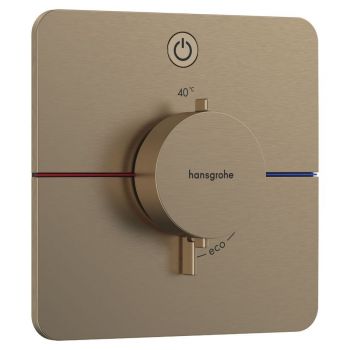 Термостат прихованого монтажу Hansgrohe ShowerSelect Comfort Q на 1 функцію, Brushed Bronze (15581140)