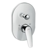Змішувач для ванни Hansgrohe Novus 200 прихованого монтажу в комплекті з Ibox, хром (71047180)