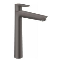 Змішувач на умивальник Hansgrohe Talis E 240 з донним клапаном, чорний глянсовий (71716340)