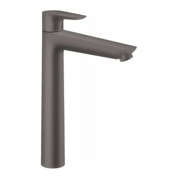 Смеситель на умывальник Hansgrohe Talis E 240 с донным клапаном, черный глянцевый (71716340)