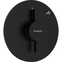 Змішувач для душу Hansgrohe прихованого монтажу DuoTurn S на 1 функцію, Matt Black (75618670)