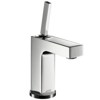 Смеситель для умывальника AXOR Citterio 110 с донным клапаном, chrome (39018000)