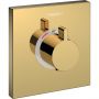Термостат скрытого монтажа Hansgrohe ShowerSelect Highflow, Polished Gold Optic (15760990)