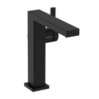 Змішувач для умивальника Hansgrohe Tecturis E 150 Fine CoolStart, Matt Black (73040670)