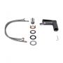 Смеситель для биде Qtap Slavonice QTSLA255GMB45923 Gunmetal Black PVD
