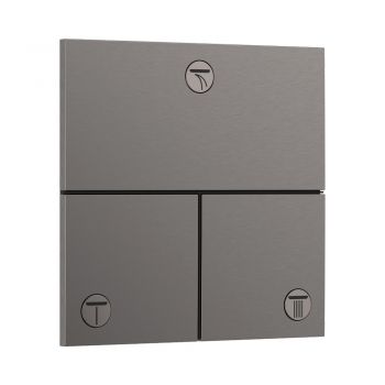 Переключатель Hansgrohe ShowerSelect Comfort E на 3 функции, Brushed Black Chrome (15573340)