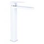 Смеситель для раковины Qtap Gemini высокий QTGEM269CRW45679 Chrome/White