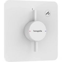 Змішувач для душу Hansgrohe прихованого монтажу DuoTurn Q на 1 функцію, Matt White (75614700)
