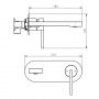 Devit Laguna 8411X110 Змішувач для раковини