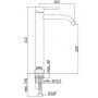 Paffoni Light LIG 081 NO Змішувач для раковини