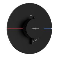 Термостат для душу Hansgrohe ShowerSelect Comfort S HighFlow, прихованого монтажу, Matt Black (15559670)