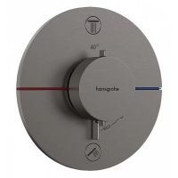 Термостат прихованого монтажу Hansgrohe ShowerSelect Comfort S на 1 функцію, Brushed Black Chrome (15553340)