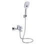Смеситель для ванны Qtap Gemini (c душевым гарнитуром) QTGEM259CRM45681 Chrome