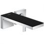 Змішувач для умивальника AXOR MyEdition 221 зі стіни, Chrome Black Glass (47060600)