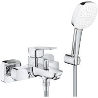 Grohe 1018140000 Cubeo Змішувач одноважільний для ванни з ручним душем, хром