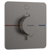 Термостат прихованого монтажу Hansgrohe ShowerSelect Comfort Q на 1 функцію, Brushed Black Chrome (15581340)