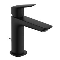 Змішувач Hansgrohe Logis Fine 110 для умивальника з донним клапаном pop-up, Matt Black (71251670)