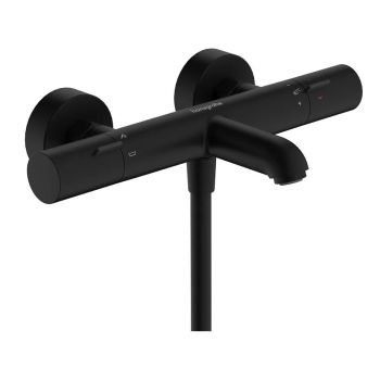Змішувач із термостатом для ванни Hansgrohe Ecostat Fine, Matt Black (13325670)