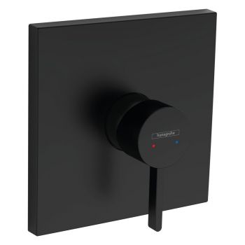 Змішувач для душу прихованого монтажу Hansgrohe Finoris верхня частина, чорний матовий (76615670)