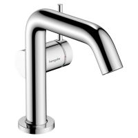 Змішувач для умивальника Hansgrohe Tecturis S CoolStart EcoSmart, зі зливним гарнітуром, хром (73323000)