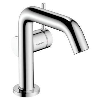 Смеситель для умывальника Hansgrohe Tecturis S CoolStart EcoSmart, со сливным гарнитуром, хром (73323000)