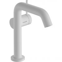 Змішувач для умивальника Hansgrohe Tecturis S 150 Fine CoolStart без донного клапана, Matt White (73341700)