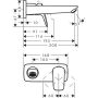 Hansgrohe Logis 71220000 Смеситель для раковины