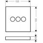 Hansgrohe Showerselect 15764000 Наружная часть вентиля