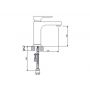 Newarc Aqua 941521B Смеситель для раковины