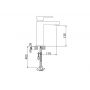 Newarc Cubic 871521N Смеситель для раковины