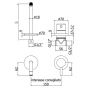 Paffoni Light LIG 006 CR70 Змішувач для раковини