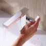 Змішувач для умивальника Hansgrohe Tecturis E 240 Fine CoolStart, Chrome (73070000)