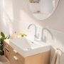 Смеситель для умывальника Hansgrohe Rebris S 210 подвижный носик, с донным клапаном pop-up, Chrome (72536000)