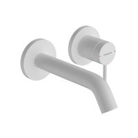 Змішувач Hansgrohe Tecturis S 165 для умивальника зі стіни, Matt White (73350700)