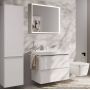 Змішувач Hansgrohe Tecturis E 110 для умивальника без донного клапана, Matt White (73011700)